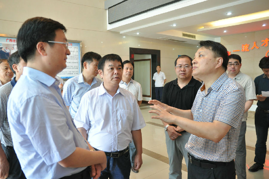 國(guó)務(wù)院督察組來(lái)廣西銀億公司視察